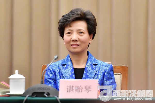 全國人大代表、貴州省委副書記、省長諶貽琴發(fā)言